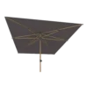 Azzurro Stokparasol 200 X 300 Cm - Charcoal / Woodlook