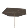 Azzurro Stokparasol 300 Cm U00d8 - Charcoal / Woodlook