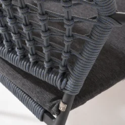 Barista Dining Stoel - Blauw - Incl. Kussen -Tuin Magisch Verkoop barista dining stoel blauw incl kussen 6 3