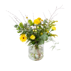 Boeket Vrolijk Geel Middel