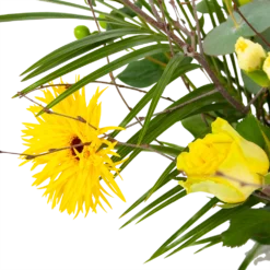 Boeket Vrolijk Geel Groot -Tuin Magisch Verkoop boeket vrolijk geel boeketten 3 2
