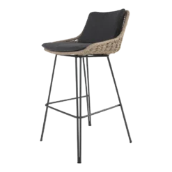 Bohemian Bar Stoel - Naturel - Incl. Kussen -Tuin Magisch Verkoop bohemian bar stoel naturel incl kussen 5 1