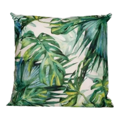 Buitenkussen Monstera 45x45cm - Tuinkussen