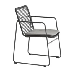 Elba Dining Stoel - Antraciet - Incl. Kussen -Tuin Magisch Verkoop elba dining stoel antraciet incl kussen 2 3