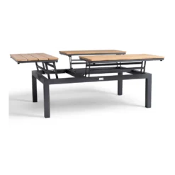 Flip-Up Coffee Tafel - 120 X 79 X 42 Cm - Teak -Tuin Magisch Verkoop flip up coffee tafel 120x79x42 cm teak 4