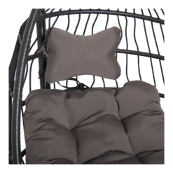 Hangstoel Norway - Inklapbaar - Zwart/Bruin -Tuin Magisch Verkoop hangstoel norway inklapbaar zwart bruin 6