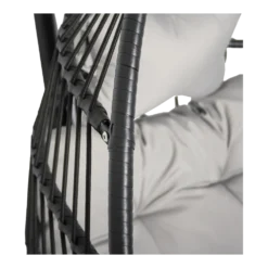 Hangstoel Norway - Inklapbaar - Zwart/Grijs -Tuin Magisch Verkoop hangstoel norway inklapbaar zwart grijs 5