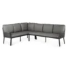Liv Lounge Dining Set Left Charcoal