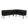 Liv Lounge Dining Set Right Black