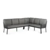 Liv Lounge Dining Set Right Charcoal