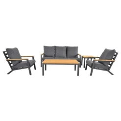 Loungeset Donnan Charcoal