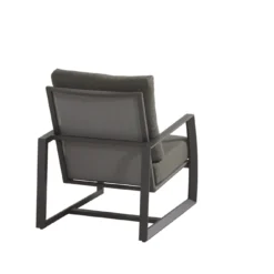 Mauritius Lounge Stoel - Antraciet - Incl. Kussens -Tuin Magisch Verkoop mauritius lounge stoel antraciet incl kussens 3 4