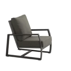 Mauritius Lounge Stoel - Antraciet - Incl. Kussens -Tuin Magisch Verkoop mauritius lounge stoel antraciet incl kussens 4 4