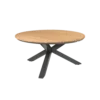 Omnigo Dining Tafel - 150 U00d8 Cm - Teak