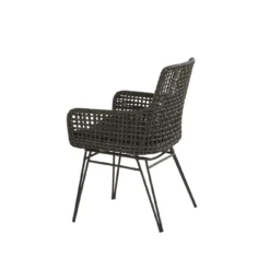 Opera Dining Stoel - Antraciet - Incl. Kussen 7 Opera Dining Stoel - Antraciet - Incl. Kussen -Tuin Magisch Verkoop opera dining stoel antraciet incl kussen 2 3