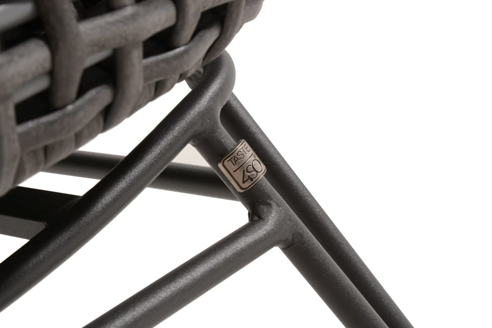 Opera Dining Stoel - Antraciet - Incl. Kussen 6 Opera Dining Stoel - Antraciet - Incl. Kussen - Afbeelding 6