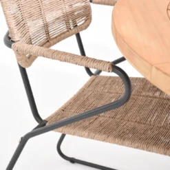 Swing Dining Stoel - Naturel -Tuin Magisch Verkoop swing dining stoel naturel 6 3