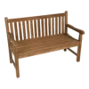 Teak Bank De Luxe - 130cm - Naturel