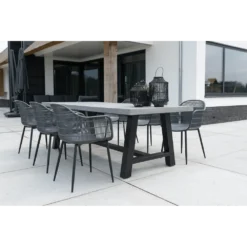 Tuintafel Toro - Betonlook - 250x100cm -Tuin Magisch Verkoop tuintafel toro betonlook 250x100cm 4