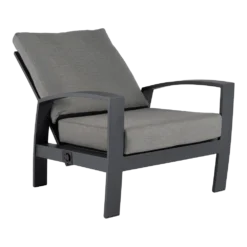 Valencia Loungestoel - Charcoal -Tuin Magisch Verkoop valencia loungestoel charcoal 3 1