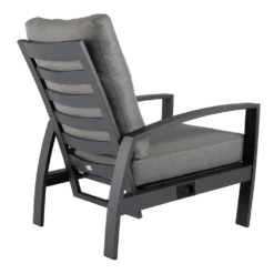 Valencia Loungestoel - Charcoal -Tuin Magisch Verkoop valencia loungestoel charcoal 4 1