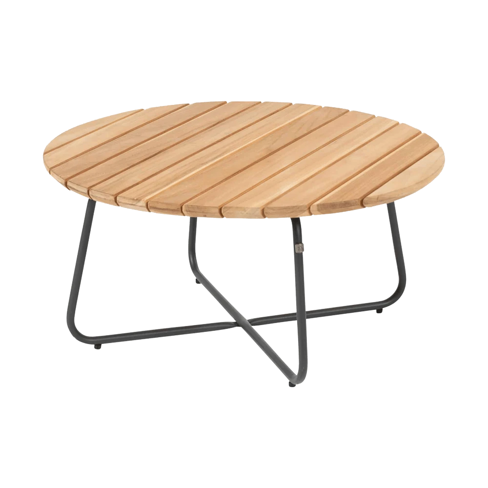 Verdi Coffee Tafel - U00f8 73 Cm - Natural Teak 1 Verdi Coffee Tafel - U00f8 73 Cm - Natural Teak