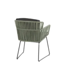 Vitali Dining Stoel - Groen - Incl. Kussens -Tuin Magisch Verkoop vitali dining stoel groen incl kussens 3 2
