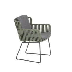 Vitali Dining Stoel - Groen - Incl. Kussens -Tuin Magisch Verkoop vitali dining stoel groen incl kussens 4 2